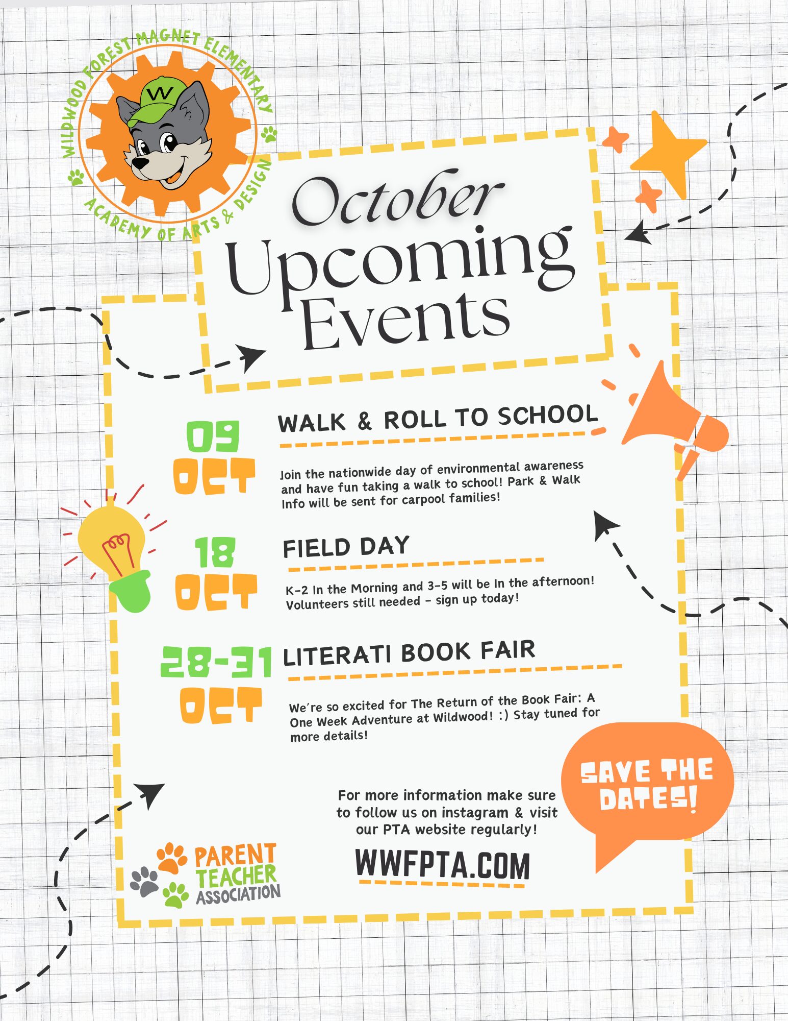 Save the Dates: October Event Lineup at Wildwood!